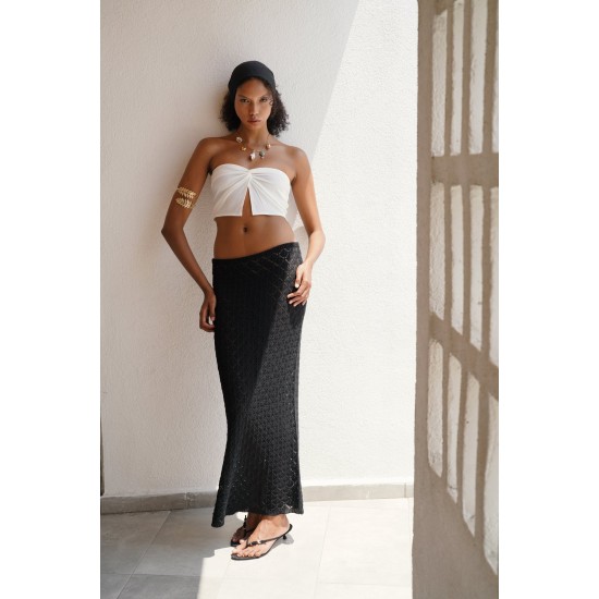 F43287441375415 BLACK SKIRT