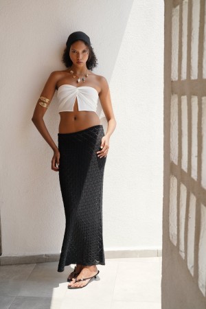 F43287441408183 BLACK SKIRT