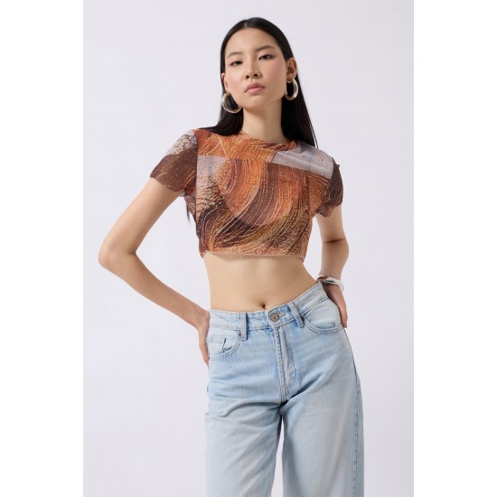 F43287571136695 TURUNCU BLUZ