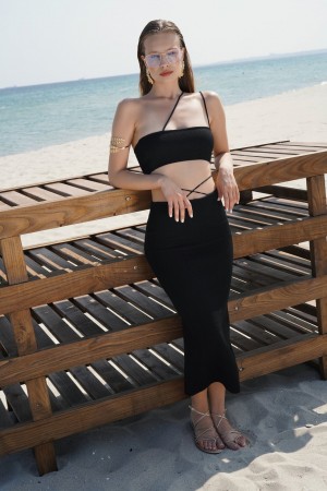 F43287594795191 BLACK SKIRT