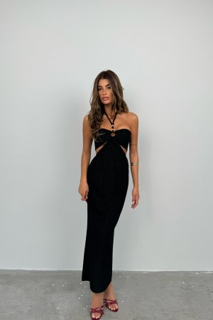 F43287598989495 BLACK DRESS