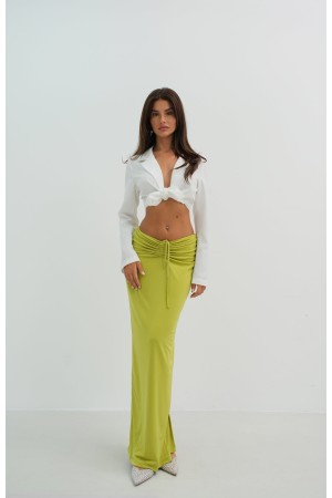 F43287747887287 YEŞİL ETEK