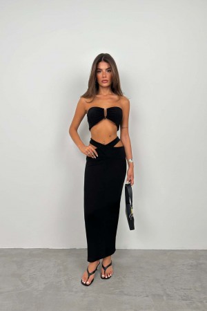 F43287789306039 BLACK SKIRT