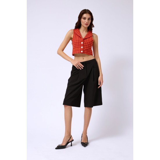 F43287809261751 ORANGE WAISTCOAT