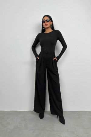 F43287921950903 BLACK BLOUSE