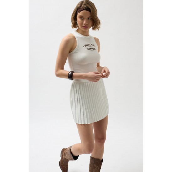 F43287946723511 Ecru SKIRT