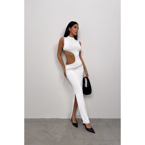 F43287997448375 Ecru DRESS