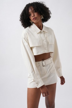 F43288044732599 BEIGE JACKET