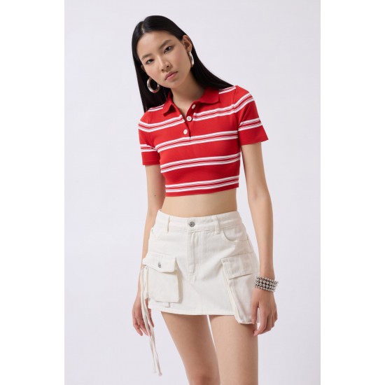 F43309324632247 WHITE SKIRT