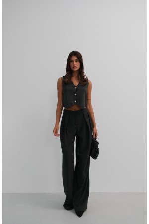 F43636499022007 GRİ YELEK