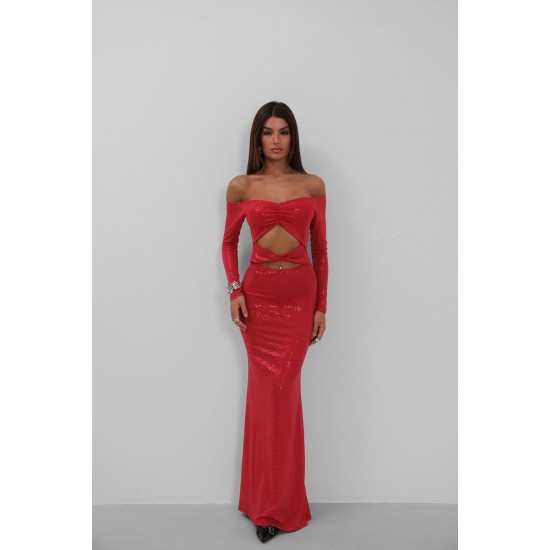 F43954829361335 RED DRESS