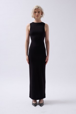 F44398209466551 SİYAH ELBİSE