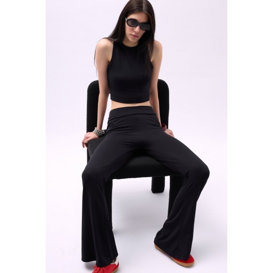 F44423532511415 BLACK BLOUSE