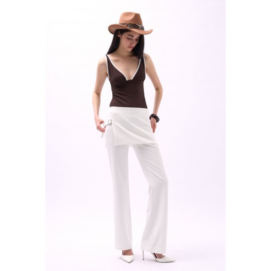 F44429076463799 WHITE TROUSERS