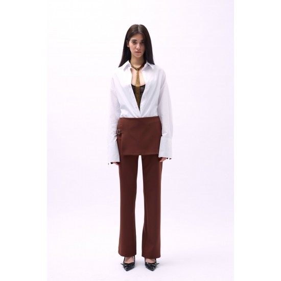 F44429078692023 BROWN TROUSERS