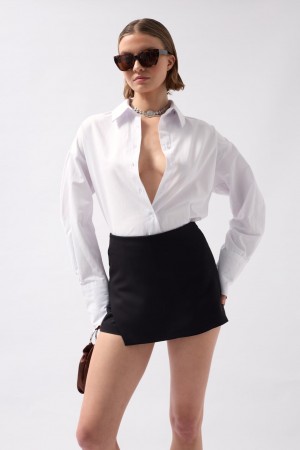 F44449905148087 BLACK SKIRT