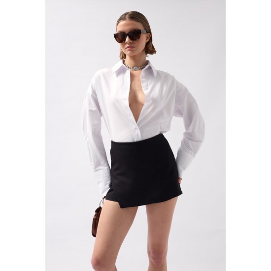 F44449905148087 BLACK SKIRT