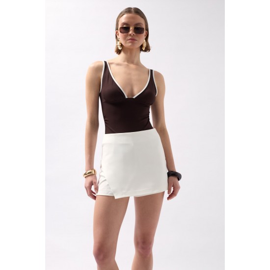 F44449906983095 WHITE SKIRT