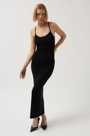 F44528306159799 SİYAH ELBİSE