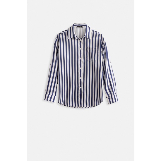 F44678284607671 "NAVY BLUE" SHIRT