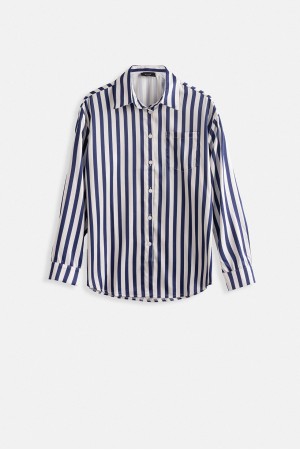 F44678284640439 LACİVERT GÖMLEK