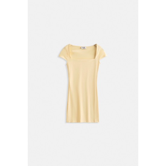 F44678373572791 YELLOW DRESS