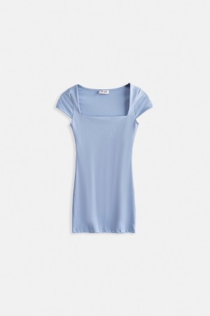 F44678382387383 BLUE DRESS