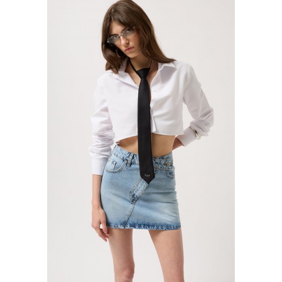 F44764213248183 BLUE SKIRT