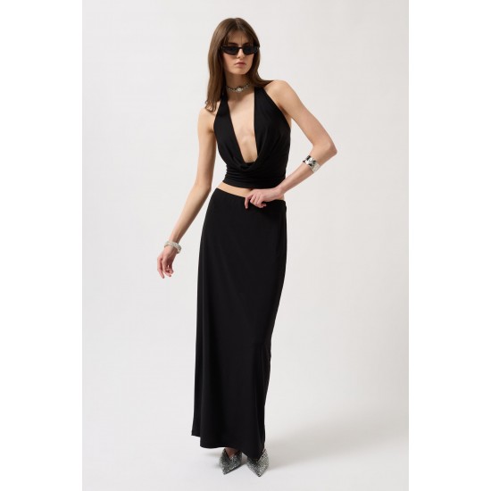 F44764232188087 BLACK SKIRT