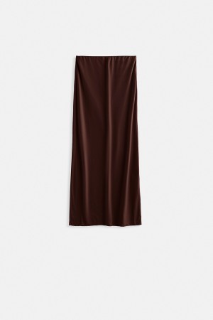 F44764237889719 BROWN SKIRT