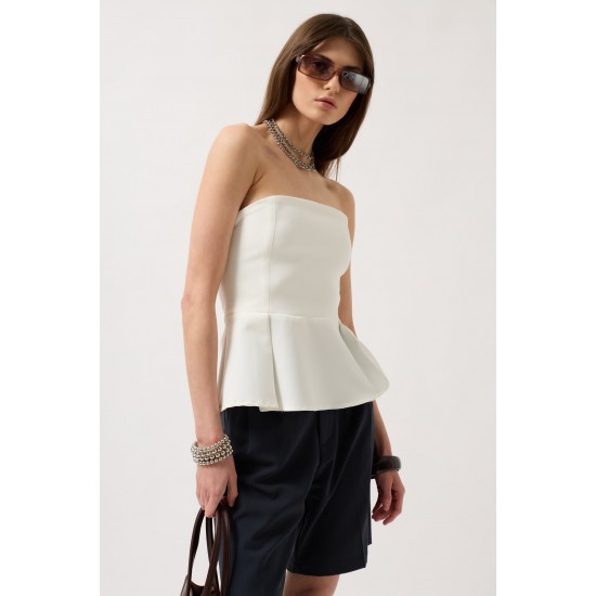 F44764469887159 BEYAZ BLUZ