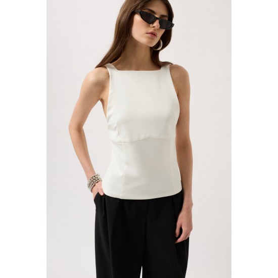 F44764545220791 BEYAZ BLUZ