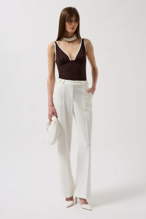 F44833200734391 BEYAZ PANTOLON