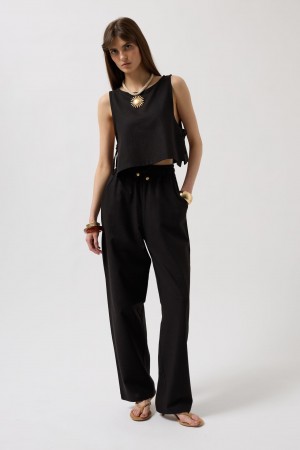 F44833205911735 SİYAH PANTOLON