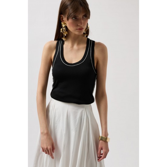 F44833211547831 SİYAH BLUZ