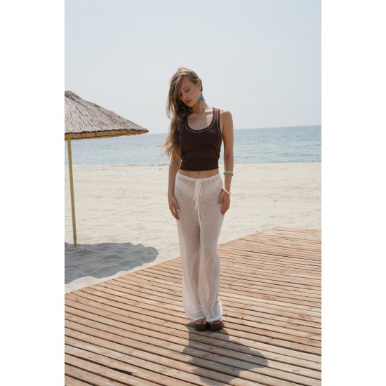 F44833211875511 BEYAZ BLUZ