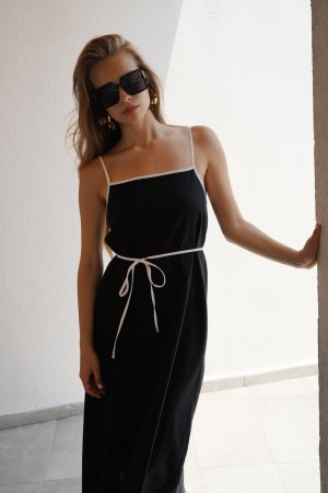 F44833233797303 SİYAH ELBİSE