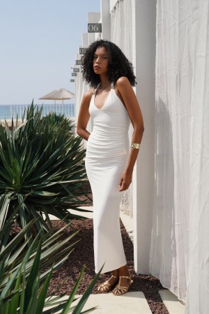 F44833244086455 BEYAZ ELBİSE