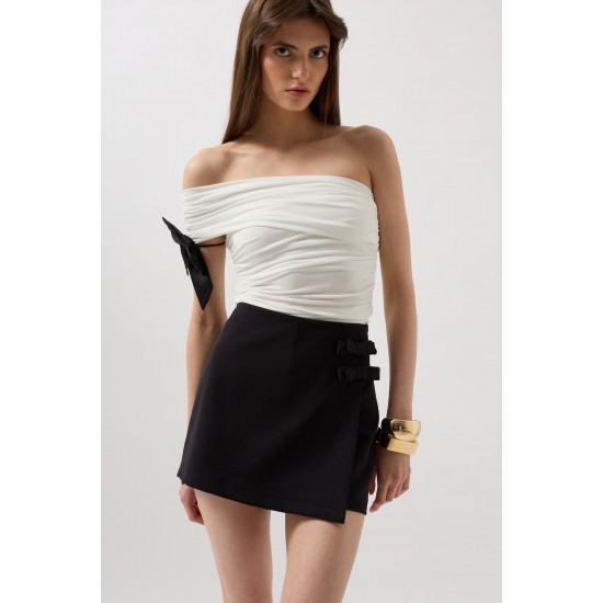 F44848167583927 BLACK SKIRT