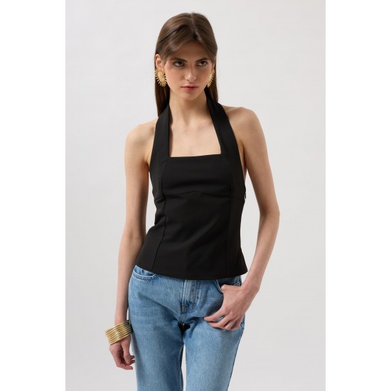 F44848176726199 SİYAH BLUZ