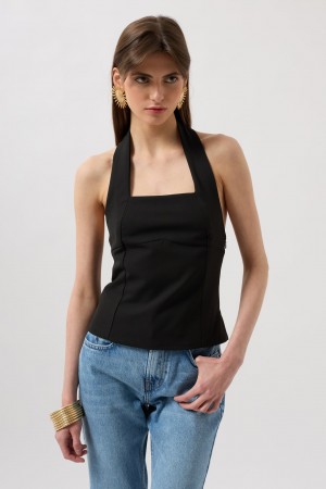 F44848176791735 SİYAH BLUZ