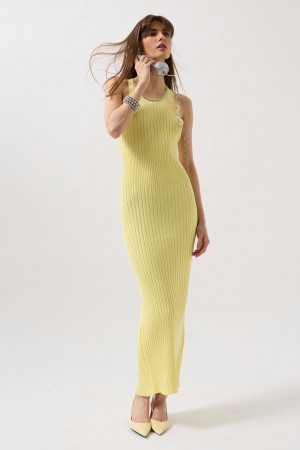 F44848181706935 YELLOW DRESS