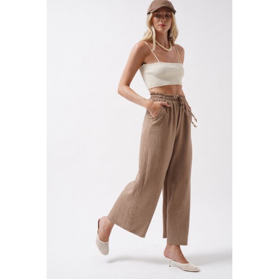 F44909191528631 KAHVERENGİ PANTOLON