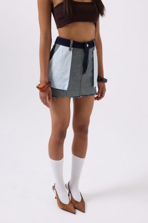 F44909199229111 BLUE SKIRT