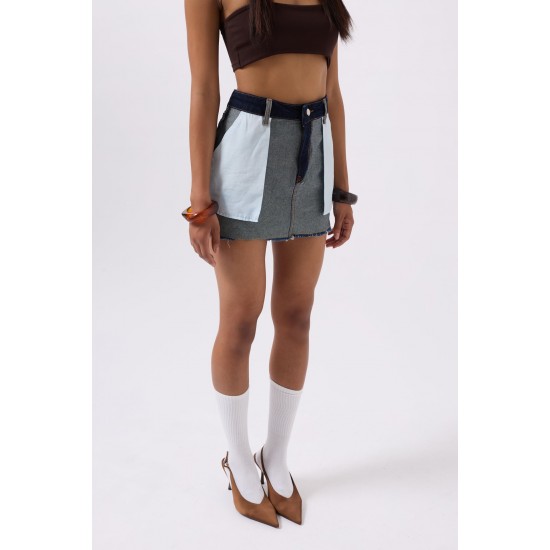 F44909199261879 BLUE SKIRT