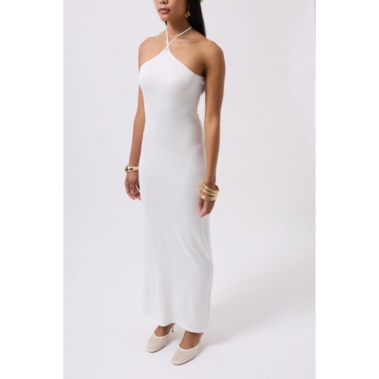 F44909218005175 WHITE DRESS