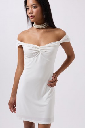 F44909218857143 Ecru DRESS