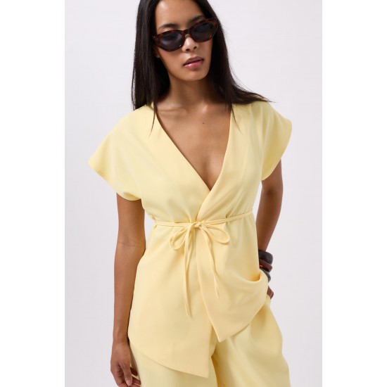 F44913220878519 YELLOW WAISTCOAT