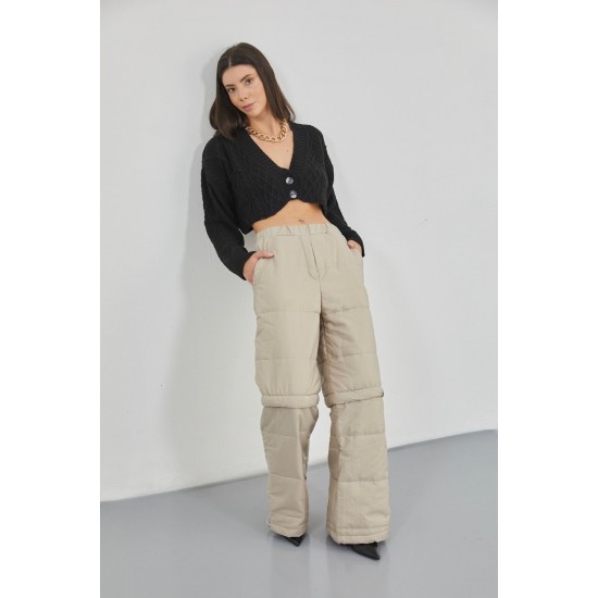 F44923329085623 BEJ PANTOLON