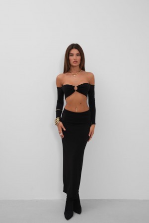 F44923509047479 SİYAH BLUZ